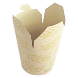 World Centric TO-NT-26T 26 oz NoTree Tall Take Out Container