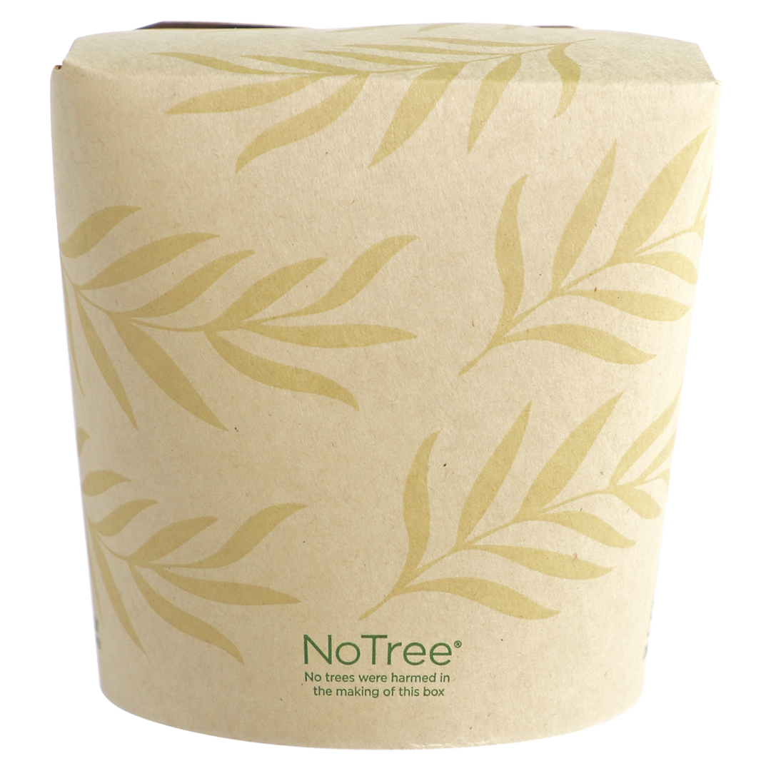 World Centric TO-NT-32T 32 oz NoTree Tall Take Out Container