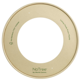 World Centric BOL-NT-42WW Paper Lid with PLA Window for 42 oz Wide Paper Bowl