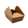 ITI TG-KB-#3 Kraft Folded Paper 71 oz Take-Out Container #3 - 7.75" x 5.5" x 2.5"