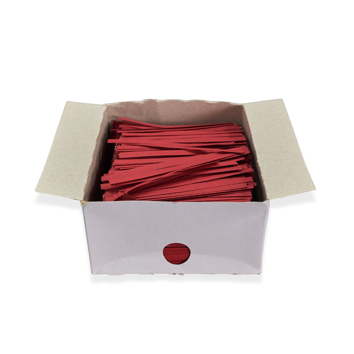 Red Twist Tie 3.5" x 3/16" ShopAtDean