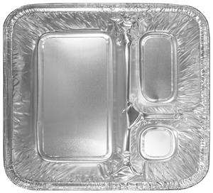 HFA 2045-35-250W 3 Compartment Pan with Board Lid 250/Case
