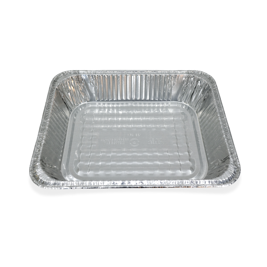 Handi-Foil Half-Size Deep Aluminum Steam Table Pans (120 Oz) - HFA# 321-40