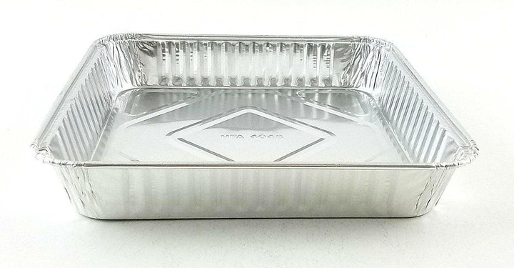 HFA 4048-35-500 8" x 1.25" Square Foil Cake Pan HFA Handi-Foil