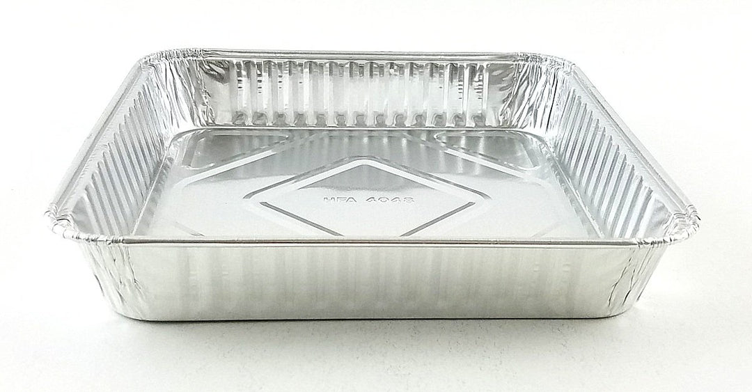 HFA 4048DL-500 8.25" x 1.5" Square Dome Lid for Foil Cake Pan