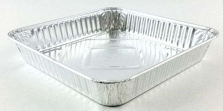 HFA 4048-35-500 8" x 1.25" Square Foil Cake Pan HFA Handi-Foil