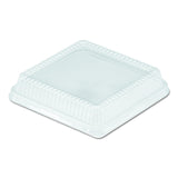 HFA 4048DL-500 8.25" x 1.5" Square Dome Lid for Foil Cake Pan