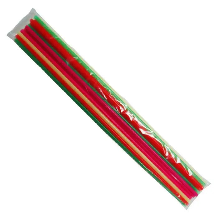 Cell-O-Core 20" Assorted Neon Luau Straws Cell-O-Core