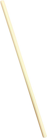 7.75" Natural Unwrapped Bio-Plastic Standard Straw