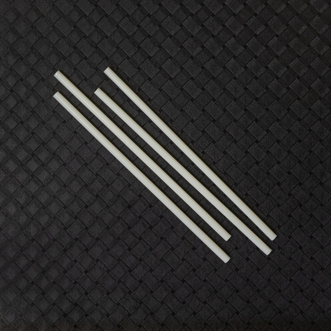 7.75" Natural Unwrapped Bio-Plastic Standard Straw Strawfish
