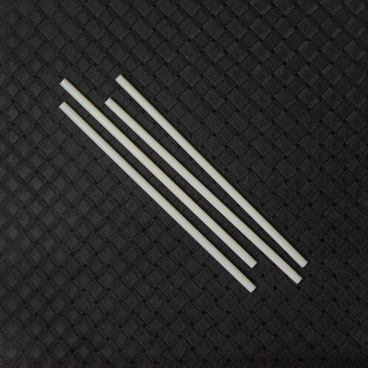 7.75" Natural Unwrapped Bio-Plastic Standard Straw Strawfish