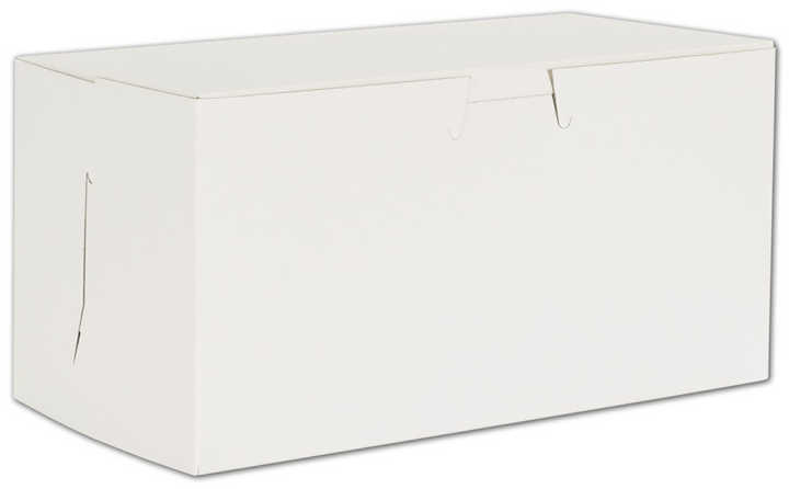 BOXit White Bakery Boxes 8x4x4 200/Bundle BOXit