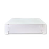 BOXit 2 Piece Lock Corner White with Kraft Inside Donut Boxes 16 x 11 x 3.5"