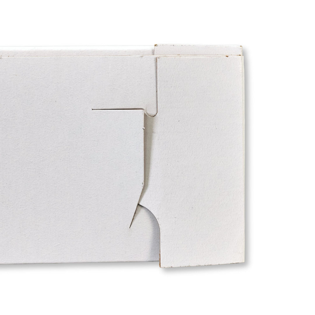 BOXit 2 Piece Lock Corner White with Kraft Inside Donut Boxes 16 x 11 x 3.5"