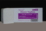 17 x 17 1/4 Fold 1-Ply Dinner Napkin 3000/Case