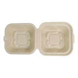 World Centric TO-SC-U15B-LFP Fiber Burger Box 6" x 6" x 3"