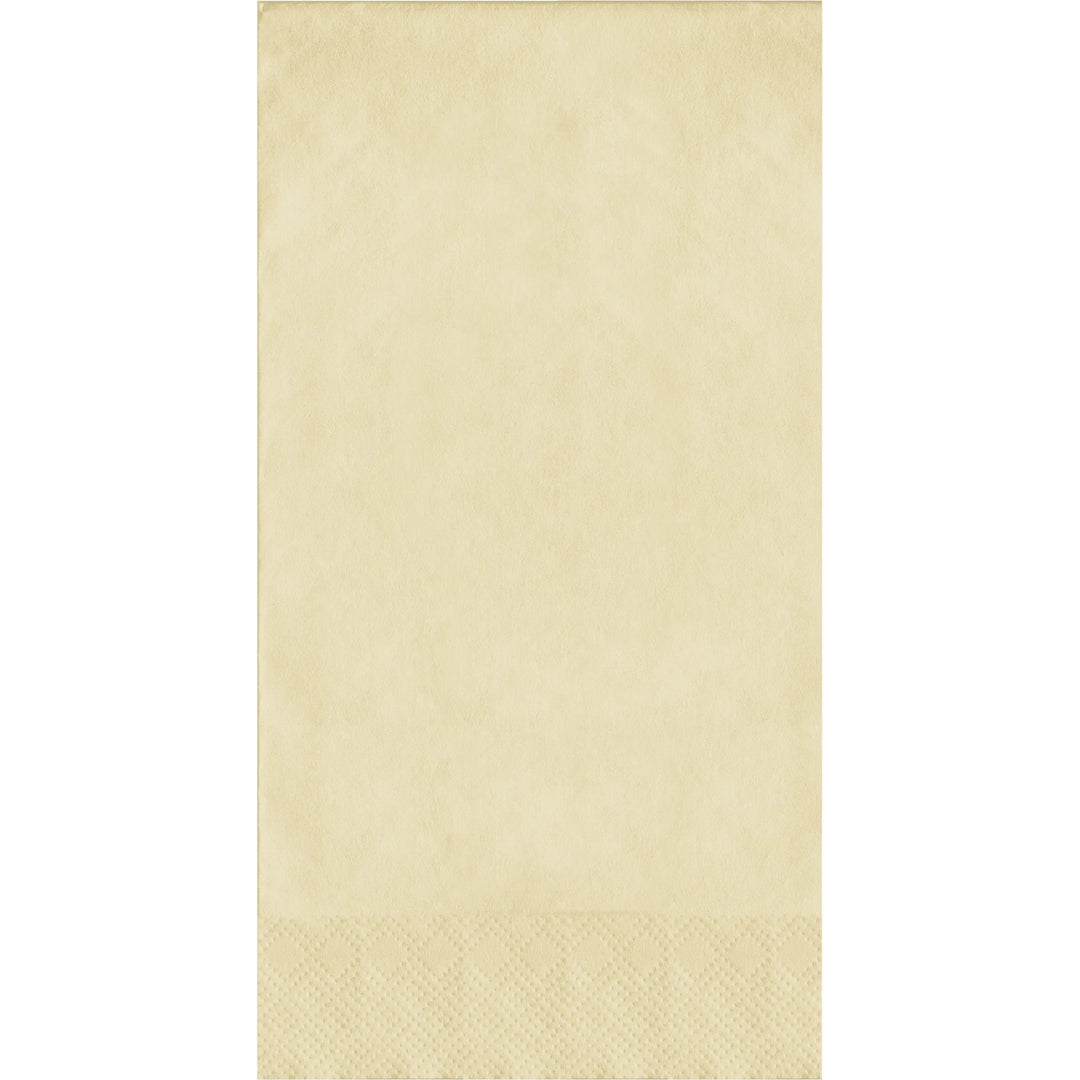 Creative Converting 16" X 12" Ivory Dinner Napkins