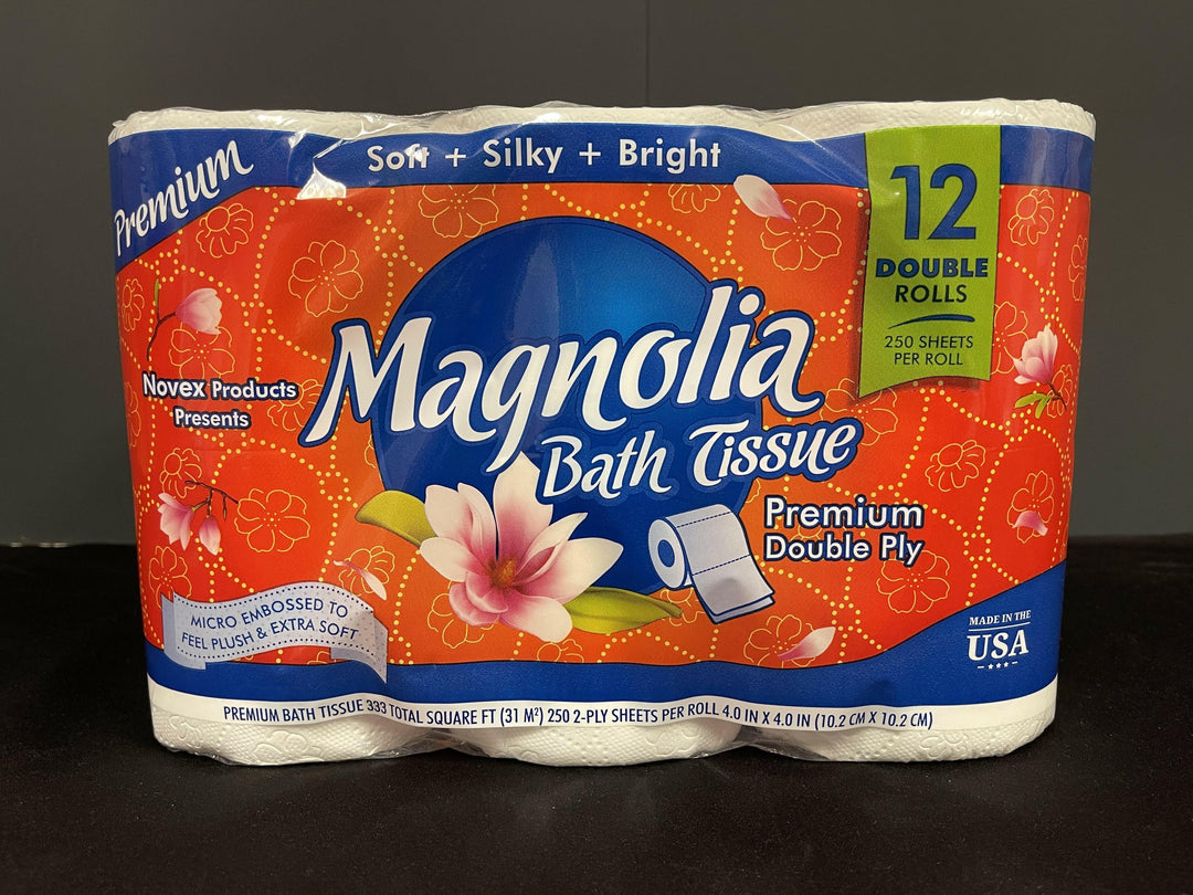 Magnolia B001 Premium 2 Ply Double Rolls Bath Tissue 12 Pack ShopAtDean