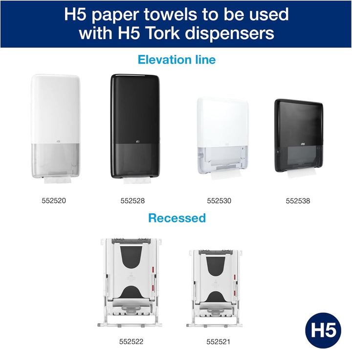Tork Peakserve 105065 Advanced Continuous White Hand Towel 8.9"