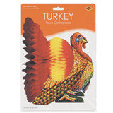 Beistle 12" Tissue Turkey Centerpiece (99066)