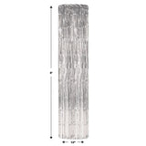 Beistle 50515-S 8' x 1' Silver Metallic Column