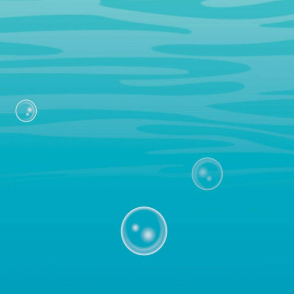 Beistle 54534 54" x 108" Under The Sea Plastic Table Cover