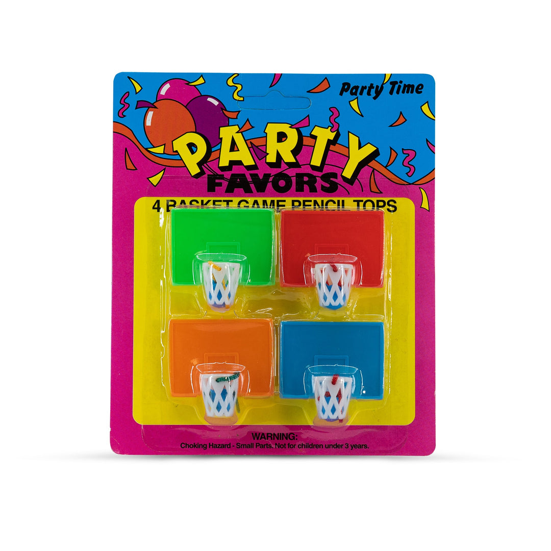 Party Time 7005 Party Favors 4 Basket Game Pencil Tops