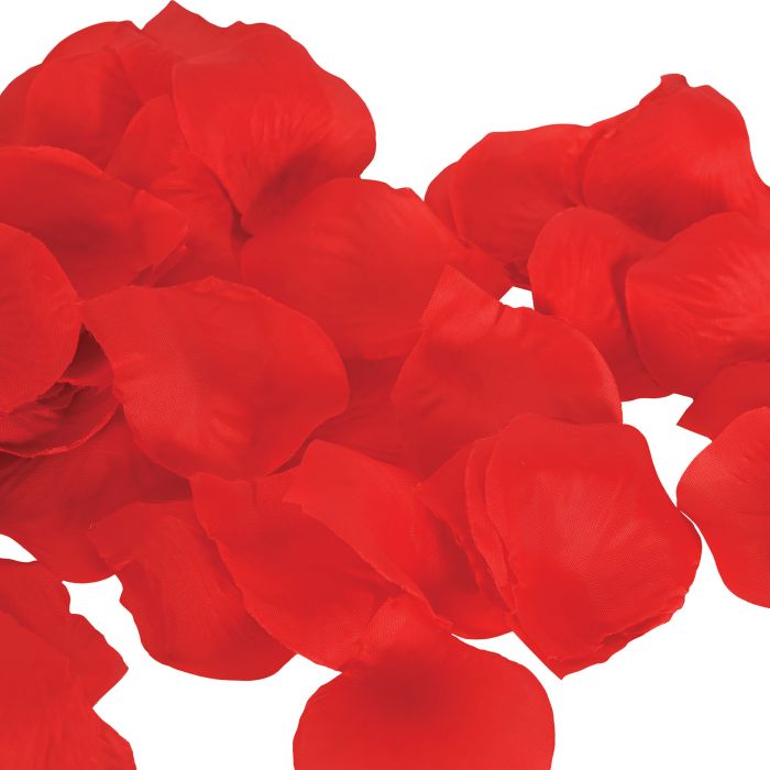 Beistle 56030-R Red Rose Petals 200/Pack Beistle