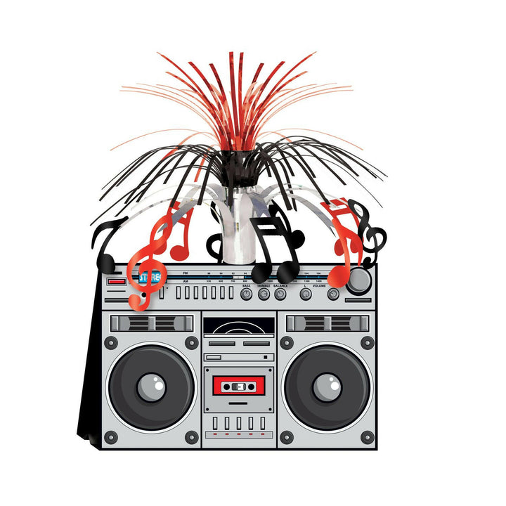 Beistle 57360 Boom Box Centerpiece 14" Beistle