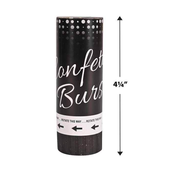 Beistle 57900-GDS Silver & Gold Confetti Bursts 2 Pack