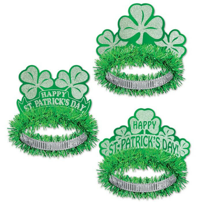 Beistle 33060-50 St Patrick Regal Tiaras