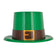 Beistle 30039 Green Plastic Leprechaun Top Hat