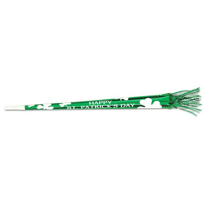 Beistle 33607-25 St Patrick Tasseled Trumpets Beistle