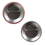 Beistle Valentine's Day Buttons 2 Inch – 2 Pack