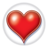 Beistle Valentine's Day Buttons 2 Inch – 2 Pack