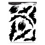 Beistle 00483 Bat Silhouette Clings