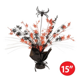 Beistle 00574 15" Spider Gleam N Burst Centerpiece