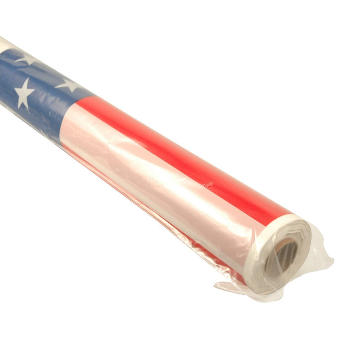 Red, White and Blue 40 X 150 Roll Tablecover Tablemate