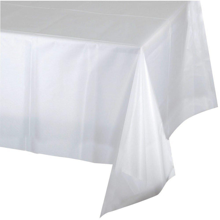 Creative Converting 54" X 108" Clear Plastic Table Covers Creative Converting