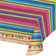 Creative Converting 324357 54" x 108" Serape Plastic Table Cover