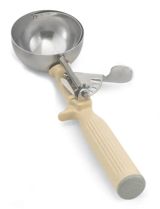 Vollrath 47141 Size 10 Disher Ivory 3.25 oz Vollrath