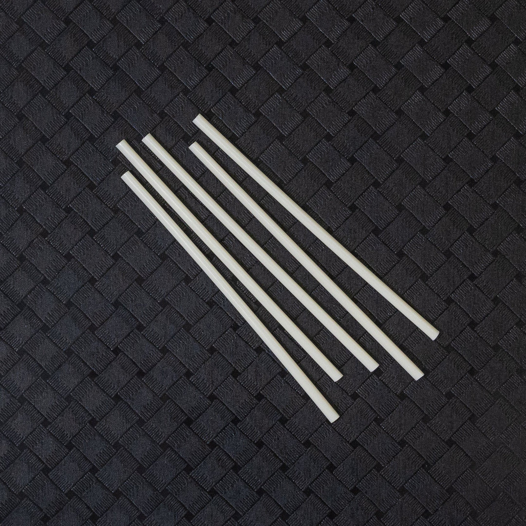 4.75" Natural Unwrapped Bio-Plastic Stirrer Straw Strawfish
