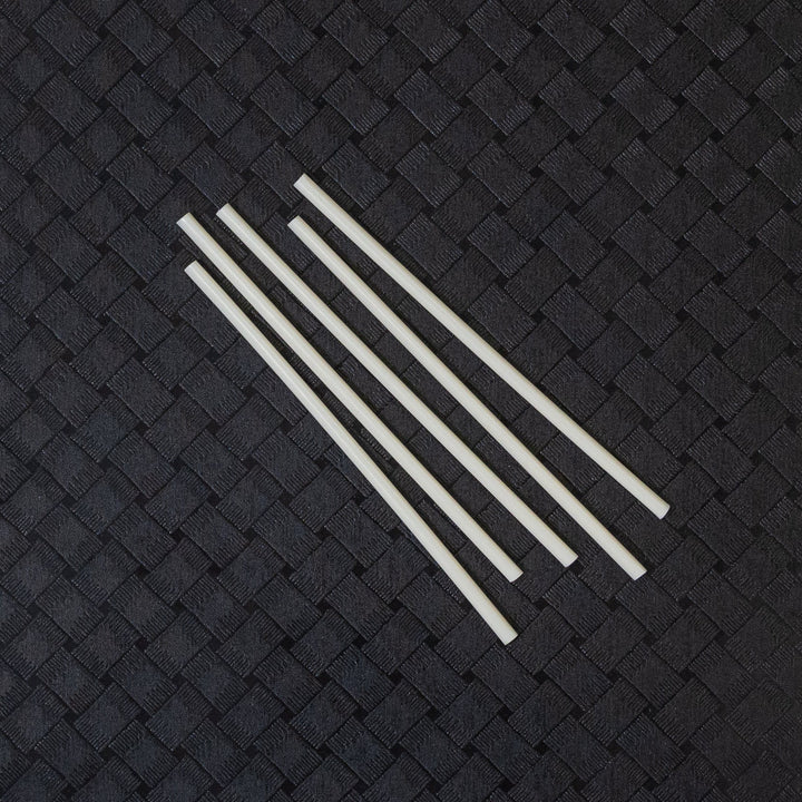 4.75" Natural Unwrapped Bio-Plastic Stirrer Straw Strawfish