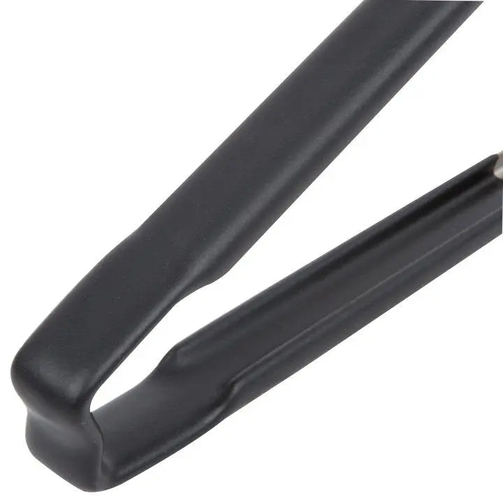 Vollrath 4781220 Stainless Steel One-Piece Scalloped Tongs with Black Kool-Touch Handle 12" Vollrath