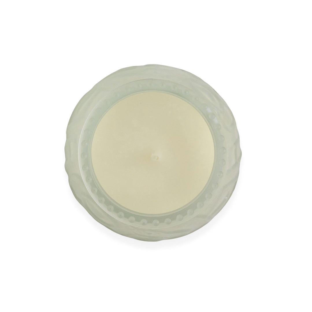 LeoLight 432FR 45 Hour Frosted Glass Venetian Lowboys Wax Candle