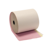 National Checking 3300 3" x 67' 3-Ply Carbonless Register Rolls