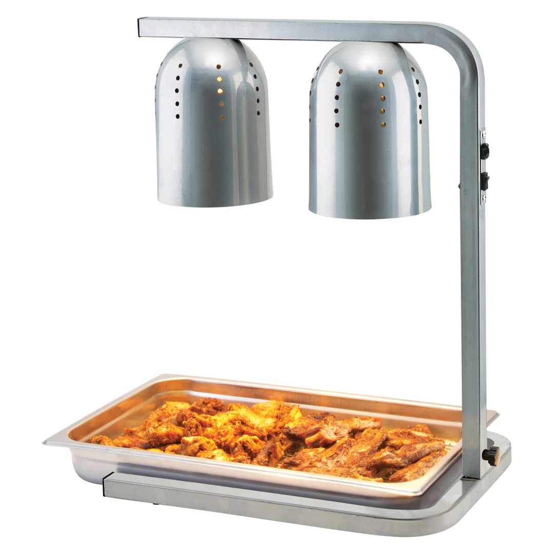 Winco EHL-2C Heat Lamp With 2 250W Bulbs