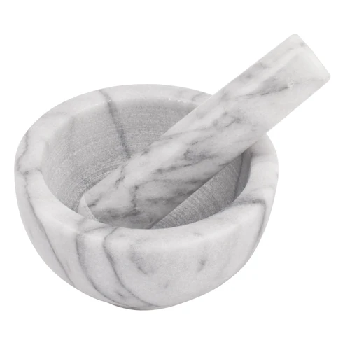 Winco MPS-42W Marble Mortar & Pestle