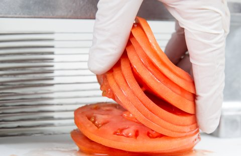 Vollrath Redco 0694N 3/16" Slice InstaSlice Tomato Slicer with Scalloped Blades. Vollrath