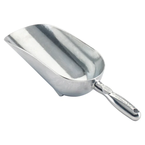 Winco AS-12 12 Oz Aluminum Scoop